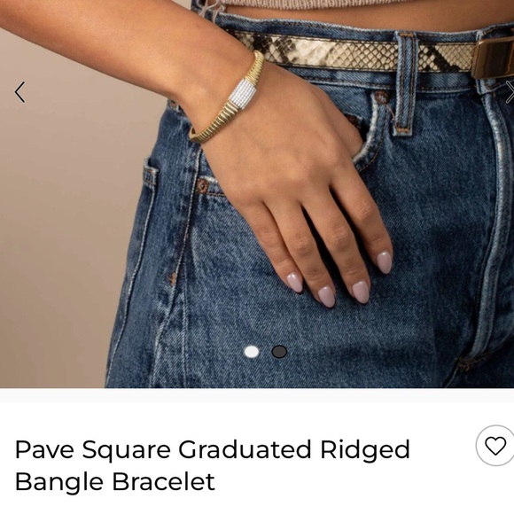 Adina Eden Jewelry - New Pave Square Bangle Bracelet Gorg! ❤️❤️❤️❤️❤️